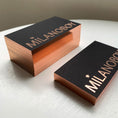 Load image into Gallery viewer, Edge Foil Business Cards (ColorPlan 18pt / 350gsm)