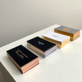 Load image into Gallery viewer, Edge Foil Business Cards (ColorPlan 18pt / 350gsm)