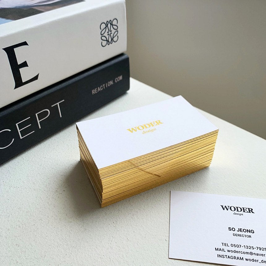 Edge Foil Business Cards (ColorPlan 18pt / 350gsm)
